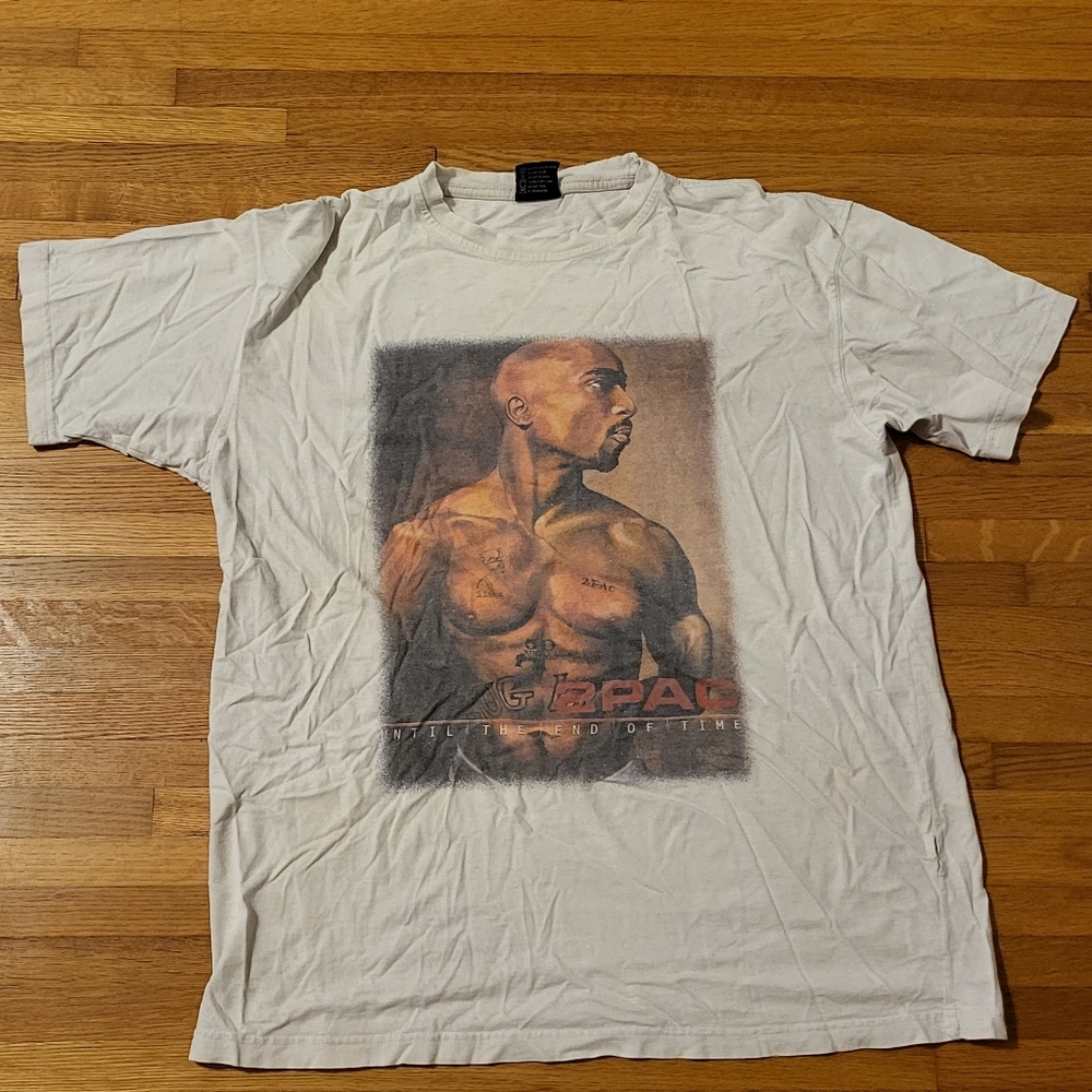 Vintage 2001 Tupac Until The End Of Time Shirt